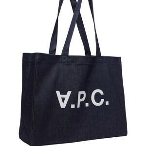 A.P.C Daniela shopping tote navy. NWT